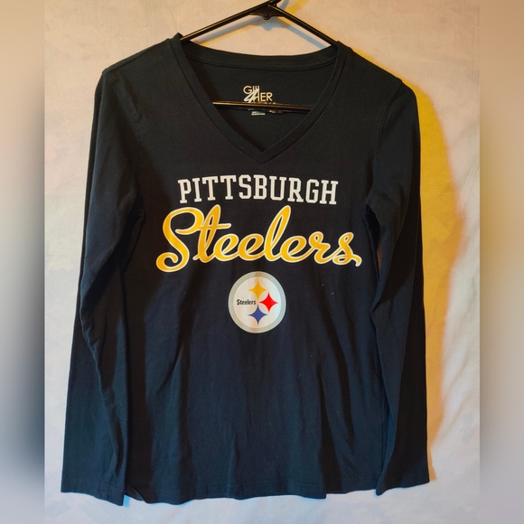 Other - NFL Pittsburgh Steelers Black Long Sleeve Shirt